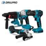 Drillpro 1 Set 800N.M Elektromos Csavarkulcs, Kalapács, Elektromos Fúró, Szögcsiszoló